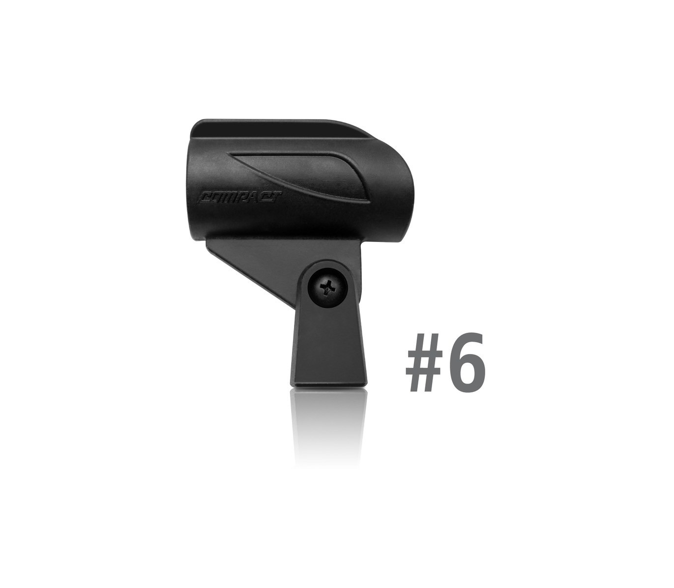 COMPACT อุปกรณ์ขาตั้งไมค์โครโฟน คลิปจับไมค์โครโฟน (เหล็ก)